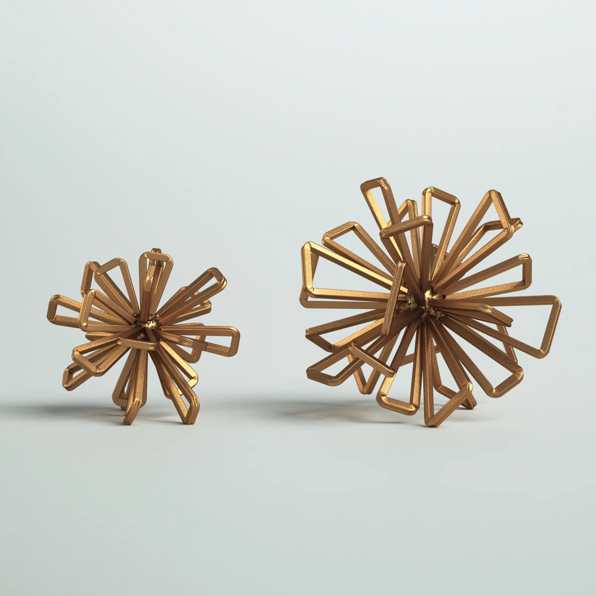 Weisinger 2-Piece Metal Starburst Decorative Sculptures thumbnail 2